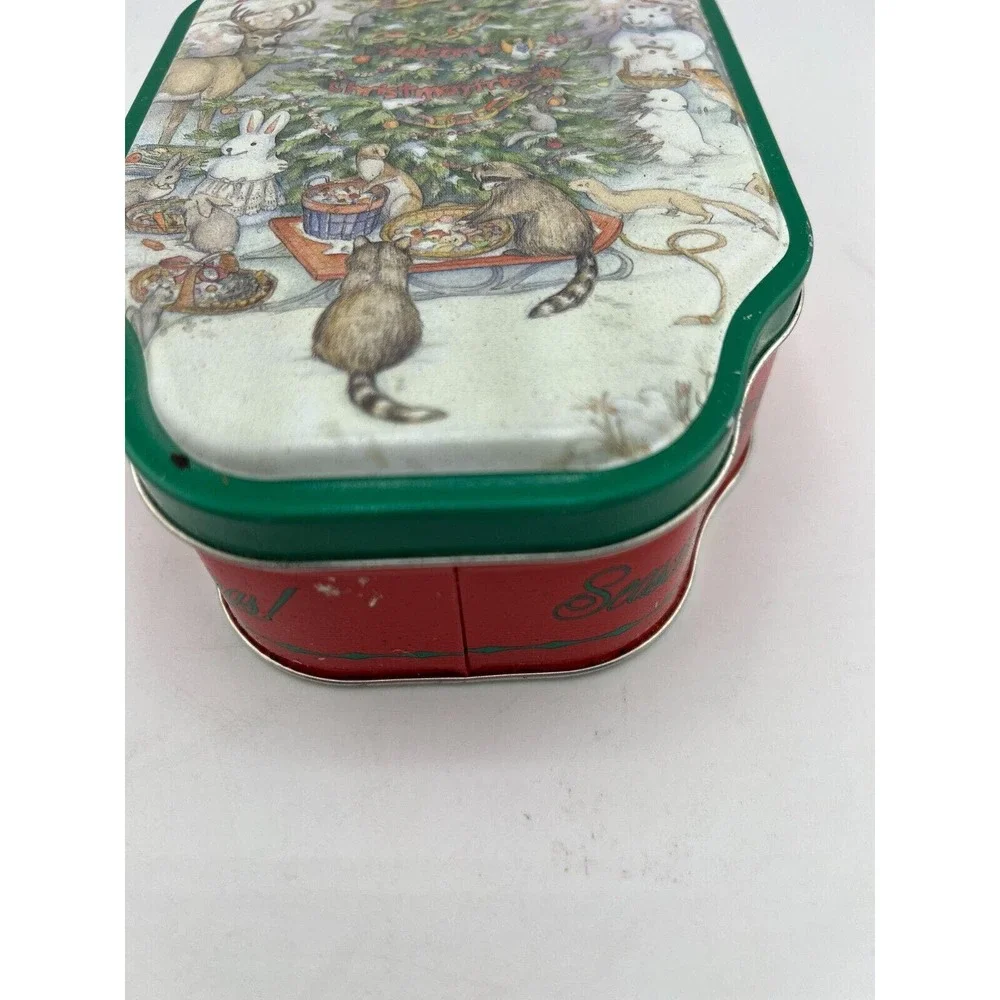 Wild Friend‎ Christmas 1997 Olive Tin Can Vintage Season's Greetings